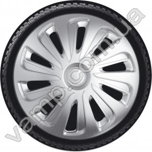 Колпаки колёсные R-13 (Польша) 4Racing Caliber Carbon. Комплект (4шт.) Caliber Carbon