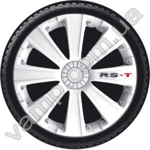 Колпаки колёсные R-16 (Польша) Argo RS-T White. Комплект (4шт.) RS-T White