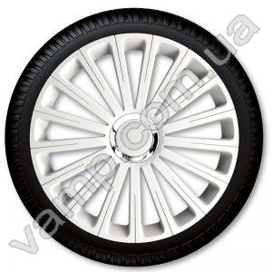 Колпаки колёсные R-16 (Польша) 4Racing Radical Pro White. Комплект (4шт.)