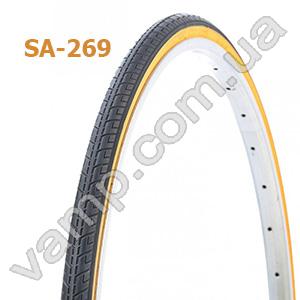 Покрышка 700x28C SA-269 DeliTyre (Индонезия) 700 x 28C SA-269 blk/red strip LABEL CARD